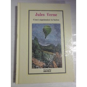   CINCI  SAPTAMANI  IN  BALON  (biblioteca Adevarul)  -  JULES  VERNE  -  carte noua sigilata 